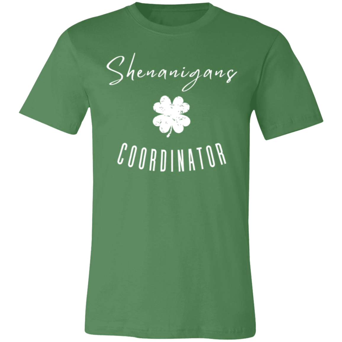 Shenanigans Coordinator T-Shirt | St. Patrick's Day |Unisex Jersey Short-Sleeve T-Shirt