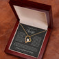 To My Beautiful Wife, How Special You Are Necklace | Forever Love Necklace with Heartfelt Message
