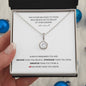 Braver Smarter Stronger Loved I Future Dreams | Eternal Hope Necklace with Heartfelt Message