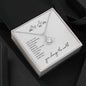 You Move Mountains I You Change The World | Eternal Hope Necklace with Heartfelt Message