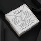 To My Beautiful Soulmate, I Found My Missing Piece Necklace | Eternal Hope Necklace with Heartfelt Message