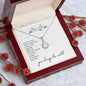 You Move Mountains I You Change The World | Eternal Hope Necklace with Heartfelt Message