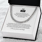 To My Man | You Make Me A Better Person | Cuban Link Chain