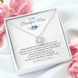 To My Beautiful Mom | Greatest Gift in the World | Love Knot Necklace with Heartfelt Message