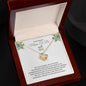 To an Amazing Mom to be | Wonderful Journey of Motherhood | Love Knot Necklace with Heartfelt Message