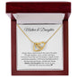 Mother Daughter | Special Bond | Interlocking Hearts Necklace with Heartfelt Message | Mothers Day