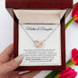 Mother Daughter | Special Bond | Interlocking Hearts Necklace with Heartfelt Message | Mothers Day
