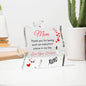 Gift for Mom | Engraved Acrylic Block Puzzle | Important Piece in my Life | Heartwarming Mothers Day Gift
