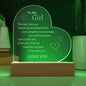Romantic Gifts for Girlfriend, to My Girlfriend Engraved Night Light, I Love You Gifts for Her, Cute Girlfriends Birthday Anniversary Valentines Day Gifts for Her from Boyfriends