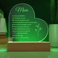 Mom Gifts from Daughter Son, Engraved Night Light Mom Gifts, Mothers Day Gifts for Mom from Daughter Son, Unique Birthday Gifts for Mom, Stepmom