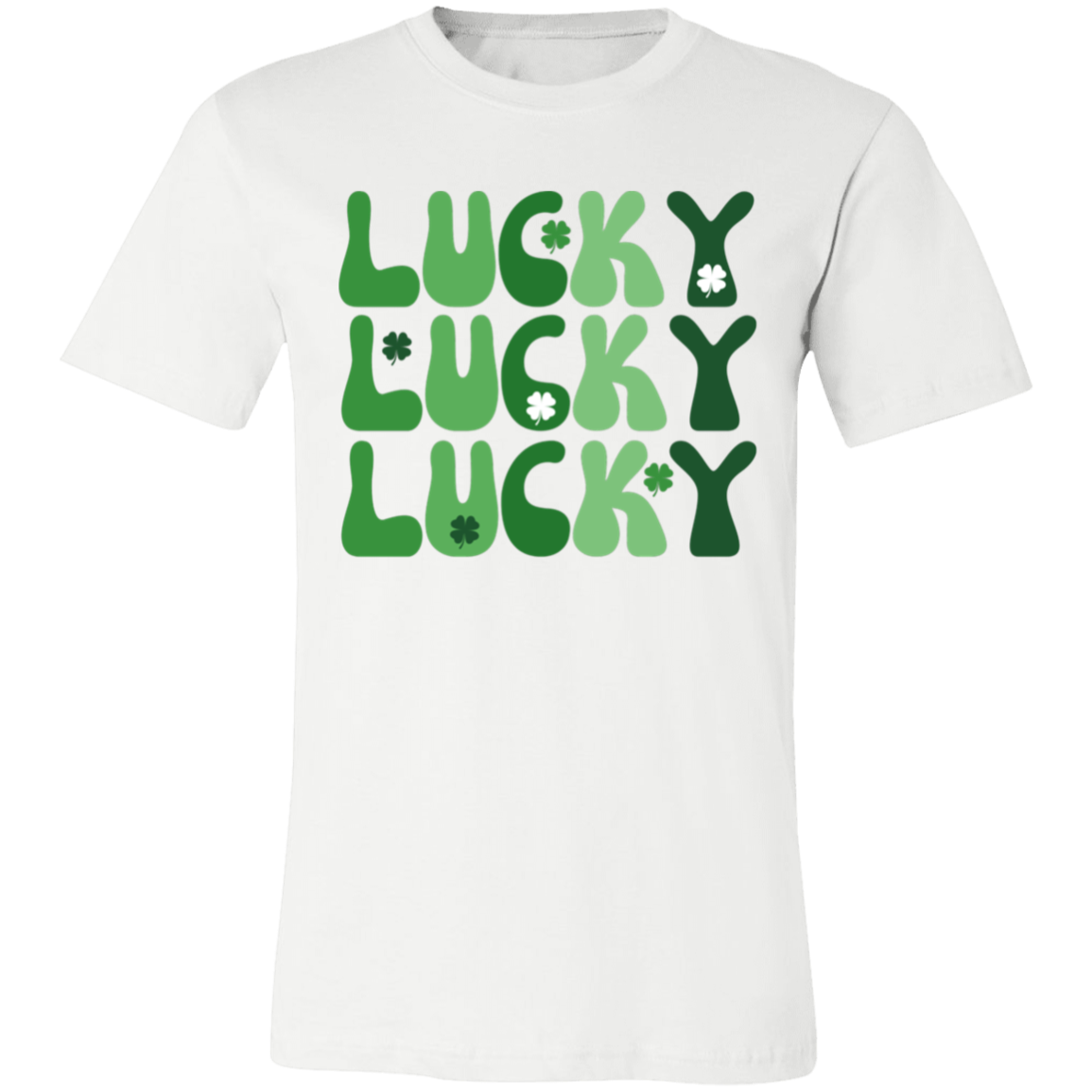 Lucky St. Patrick's Day Shirt | Unisex Jersey Short-Sleeve T-Shirt