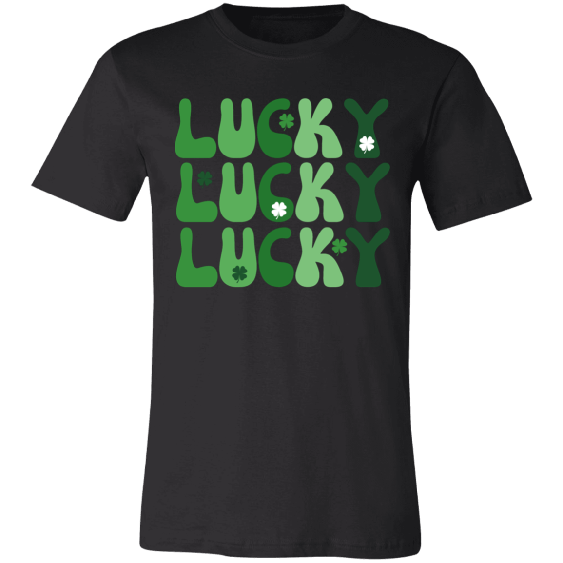 Lucky St. Patrick's Day Shirt | Unisex Jersey Short-Sleeve T-Shirt