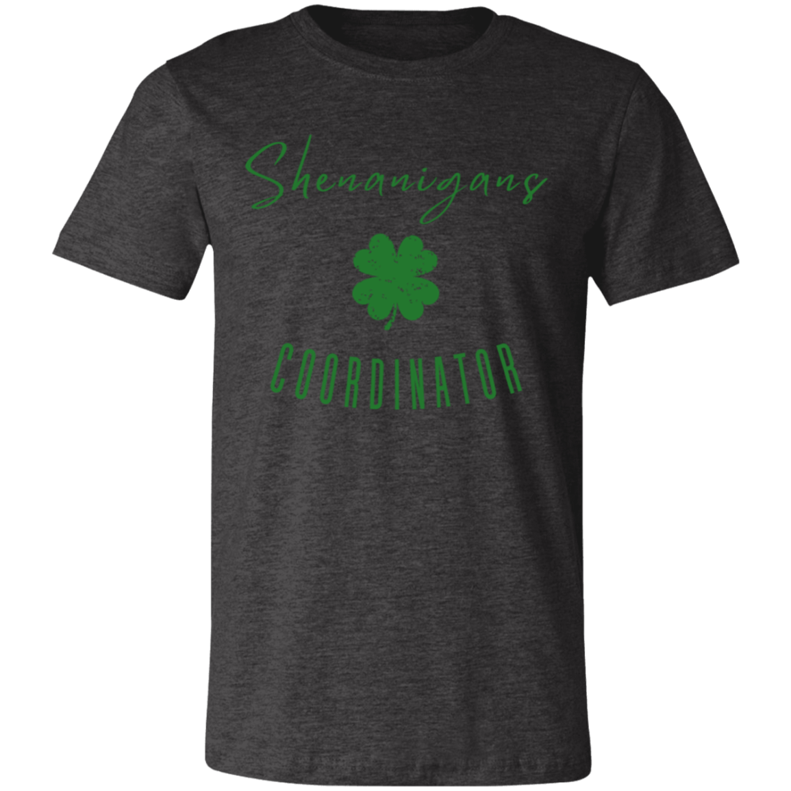 Shenanigans Coordinator T-Shirt | Saint Patrick's Day |Unisex Jersey Short-Sleeve T-Shirt