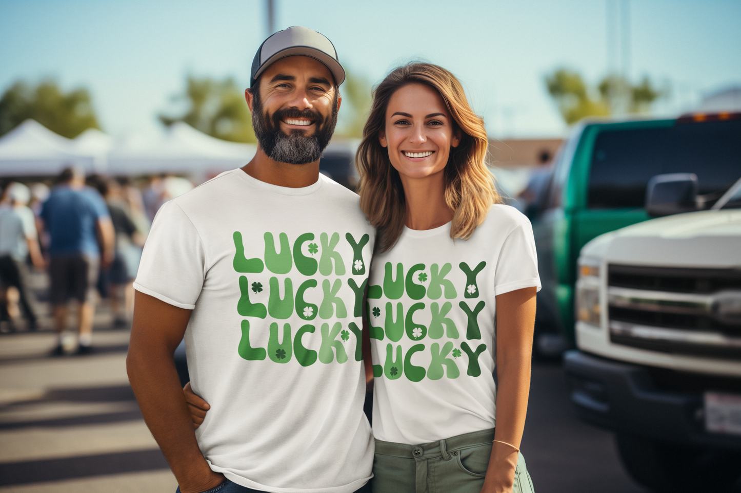 Lucky St. Patrick's Day Shirt | Unisex Jersey Short-Sleeve T-Shirt